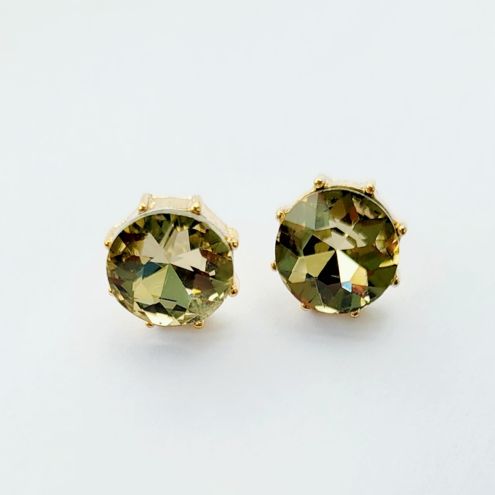 Citrine Stud  Earring